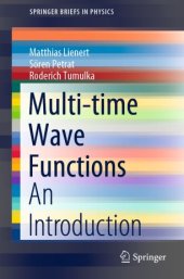 book Multi-time Wave Functions: An Introduction