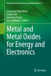 book Metal and Metal Oxides for Energy and Electronics