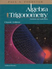 book Algebra and Trigonometry: Functions and Applications