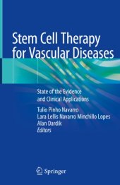 book Stem Cell Therapy for Vascular Diseases: State of the Evidence and Clinical Applications