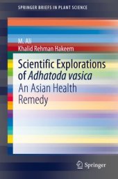 book Scientific Explorations of Adhatoda vasica: An Asian Health Remedy