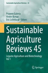 book Sustainable Agriculture Reviews 45: Legume Agriculture and Biotechnology Vol 1