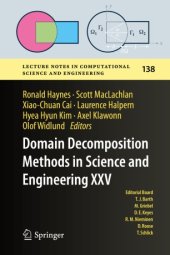 book Domain Decomposition Methods in Science and Engineering XXV