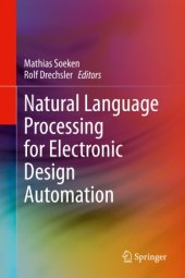 book Natural Language Processing for Electronic Design Automation