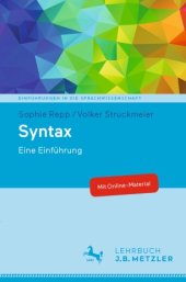 book Syntax: Eine Einführung