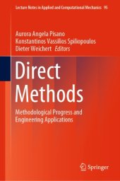 book Direct Methods: Methodological Progress and Engineering Applications