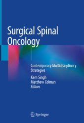 book Surgical Spinal Oncology: Contemporary Multidisciplinary Strategies