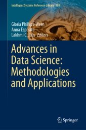 book Advances in Data Science: Methodologies and Applications