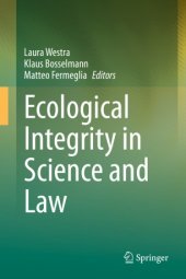 book Ecological Integrity in Science and Law