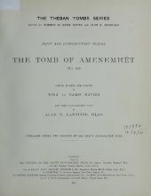 book The Tomb of Amenemhet (No. 82)