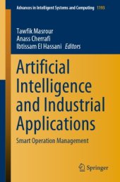 book Artificial Intelligence and Industrial Applications: Smart Operation Management