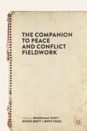 book The Companion to Peace and Conflict Fieldwork