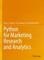 book Python for Marketing Research and Analytics