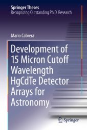 book Development of 15 Micron Cutoff Wavelength HgCdTe Detector Arrays for Astronomy