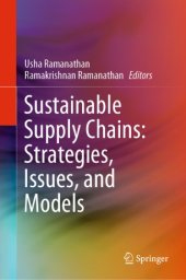 book Sustainable Supply Chains: Strategies, Issues, and Models