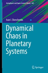 book Dynamical Chaos in Planetary Systems