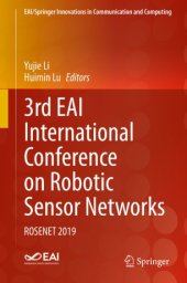 book 3rd EAI International Conference on Robotic Sensor Networks: ROSENET 2019