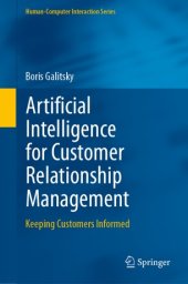 book Artificial Intelligence for Customer Relationship Management: Keeping Customers Informed