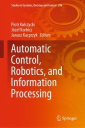 book Automatic Control, Robotics, and Information Processing