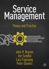 book Service Management: Theory and Practice