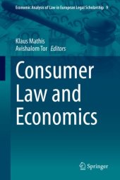 book Consumer Law and Economics