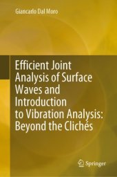 book Efficient Joint Analysis of Surface Waves and Introduction to Vibration Analysis: Beyond the Clichés