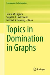 book Topics in Domination in Graphs