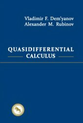 book Quasidifferential calculus