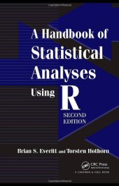 book A handbook of statistical analyses using R