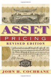 book Asset pricing