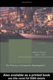 book The process of economic development