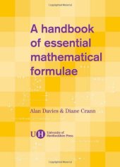 book A handbook of essential mathematical formulae