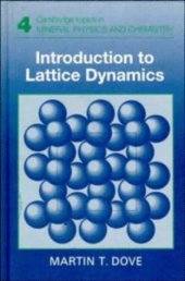 book Introduction to lattice dynamics