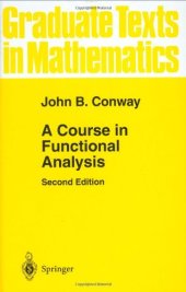 book A course in functional analysis