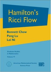 book Hamilton's ricci flow