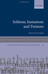 book Solitons, instantons, and twistors