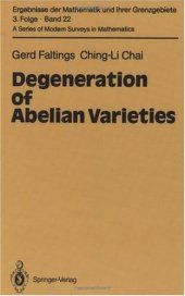 book Degeneration of abelian varieties