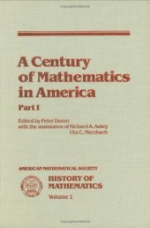 book A Century in Mathematics in America