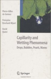 book Capillarity and wetting phenomena