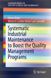 book Systematic Industrial Maintenance to Boost the Quality Management Programs