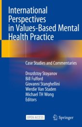 book International Perspectives in Values-Based Mental Health Practice: Case Studies and Commentaries