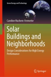 book Solar Buildings and Neighborhoods: Design Considerations for High Energy Performance