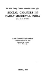 book Social changes in early medieval India, circa A.D. 500-1200