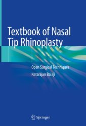 book Textbook of Nasal Tip Rhinoplasty : Open Surgical Techniques