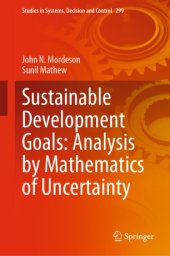 book Sustainable Development Goals: Analysis by Mathematics of Uncertainty