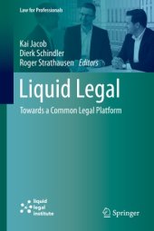 book Liquid Legal: Towards a Common Legal Platform