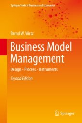 book Business Model Management : Design - Process - Instruments