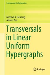 book Transversals in Linear Uniform Hypergraphs