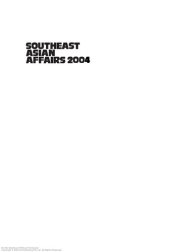 book Southeast Asian Affairs 2004