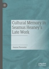 book Cultural Memory in Seamus Heaney’s Late Work